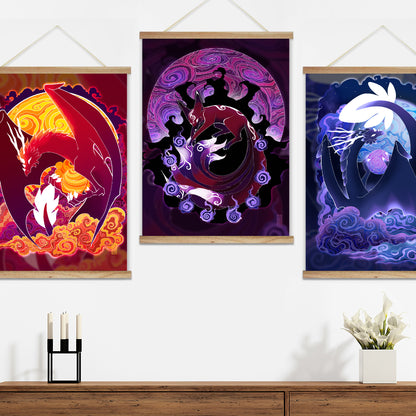 Drifted Thought Animalia: Wall Scrolls